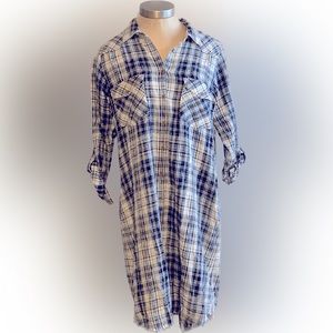 Vintage style flannel dress 👗